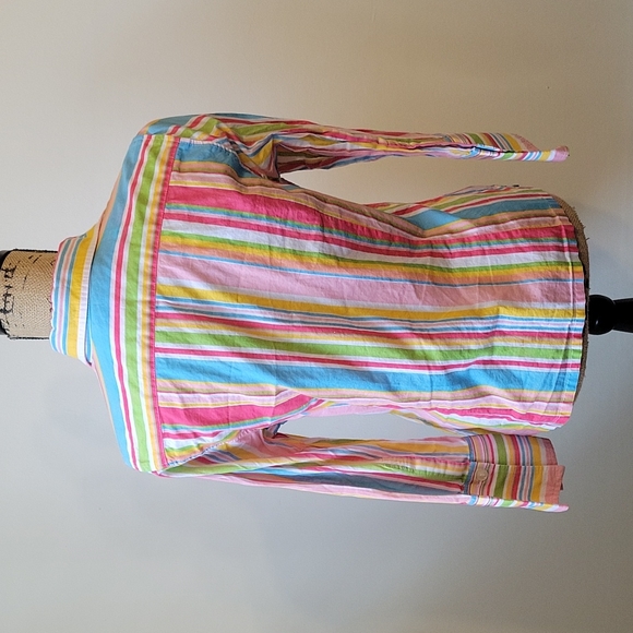 Izod button up blouse - Picture 2 of 5